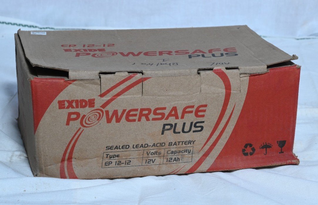 EXIDE EP12-12 12AH SMF Battery