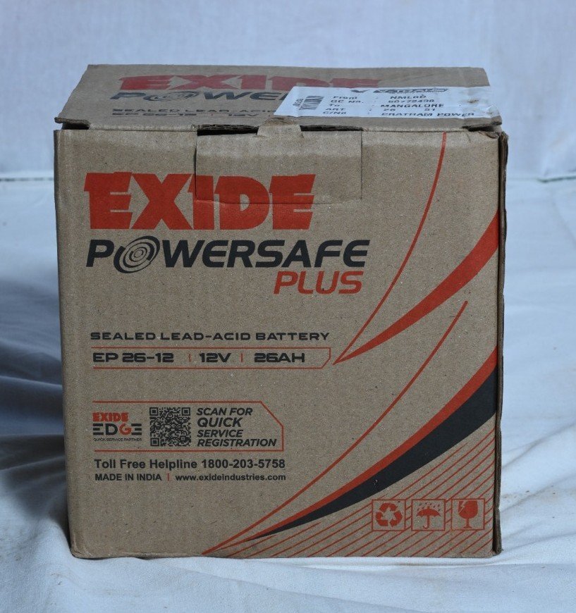 EXIDE EP26-12 26AH SMF Battery