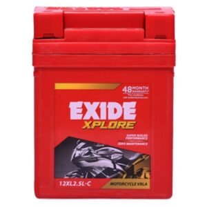 EXIDE XPLORE 12XL2.5L-C BATTERY